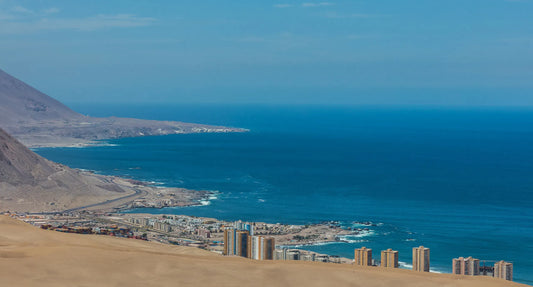 Zonas peligrosas en caso de tsunami en Iquique