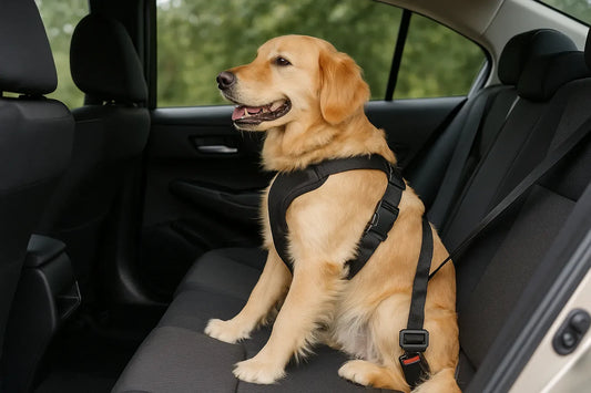 ¿Qué es un cinturón de seguridad para perros y cómo funciona?