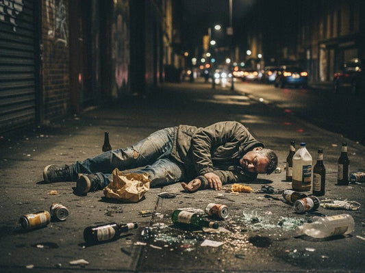 Alcohol y drogas en la vía pública: radiografía de un problema que no desaparece