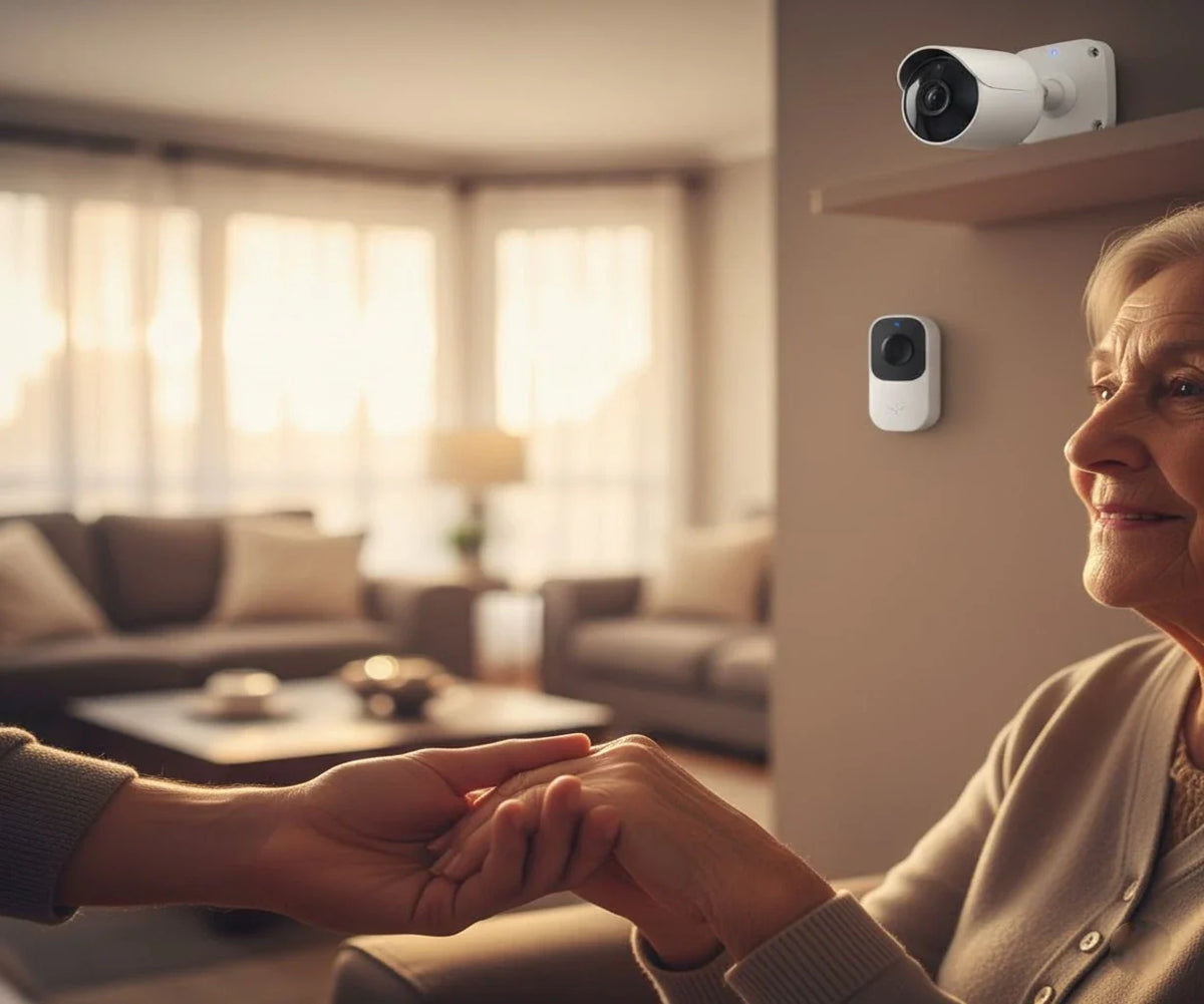 Alarmas para casa y sensor de movimiento en la protección del adulto mayor