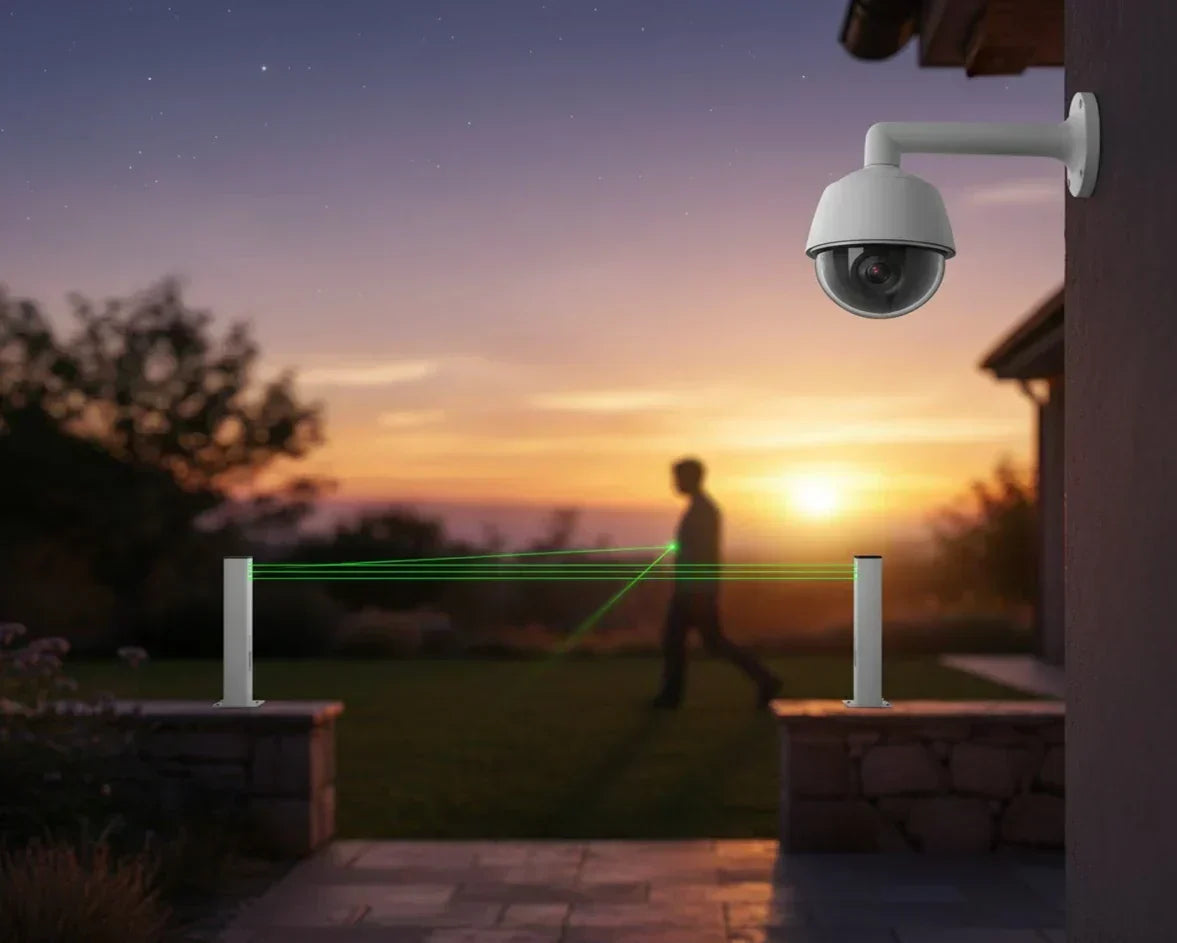 Barreras fotoeléctricas para blindar el perímetro de tu casa