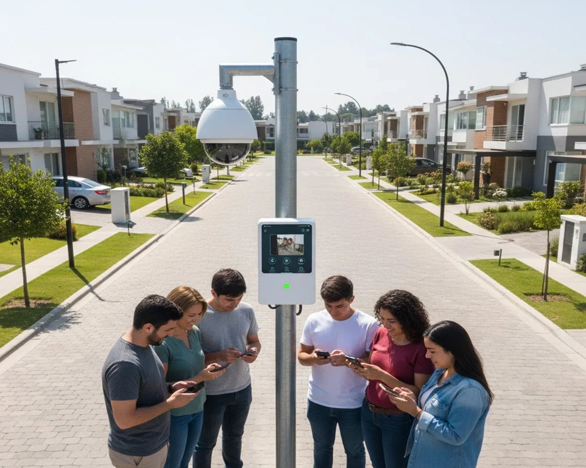 Barrios y condominios más seguros: la alarma GSM como motor de la prevención comunitaria y la convivencia urbana