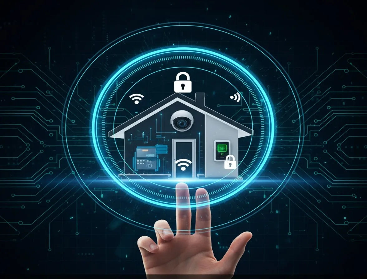 Ciberseguridad en el hogar: cómo la alarma previenen el robo de datos en la era de la domótica