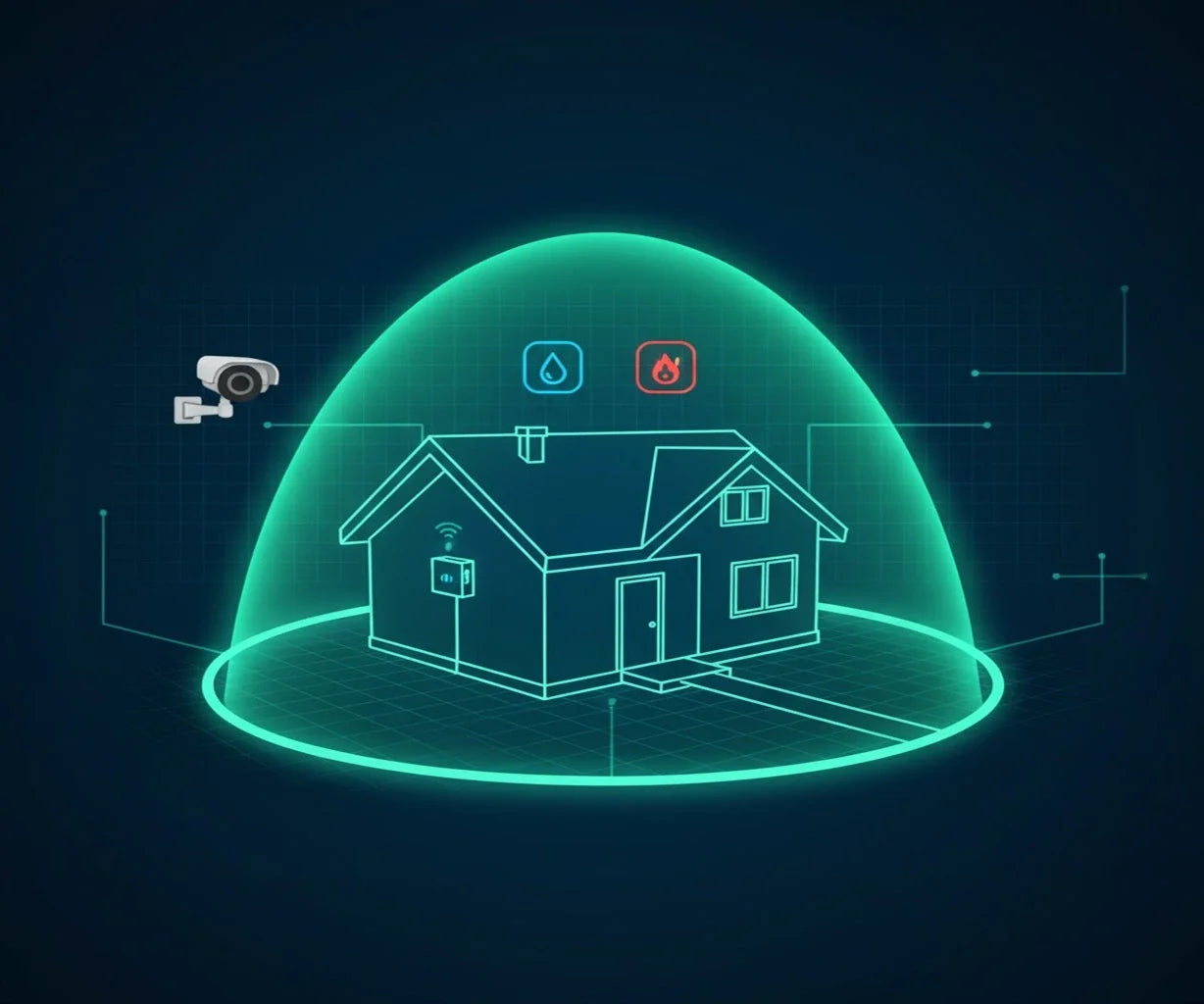 Cómo el sensor de movimiento inteligente previene fugas y protege su casa más allá del delito urbano