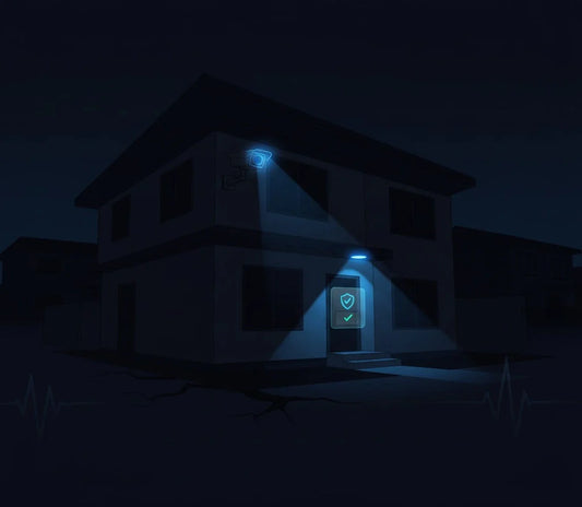 Cómo su sistema de alarma y cámaras de seguridad lo protegen ante sismos y apagones