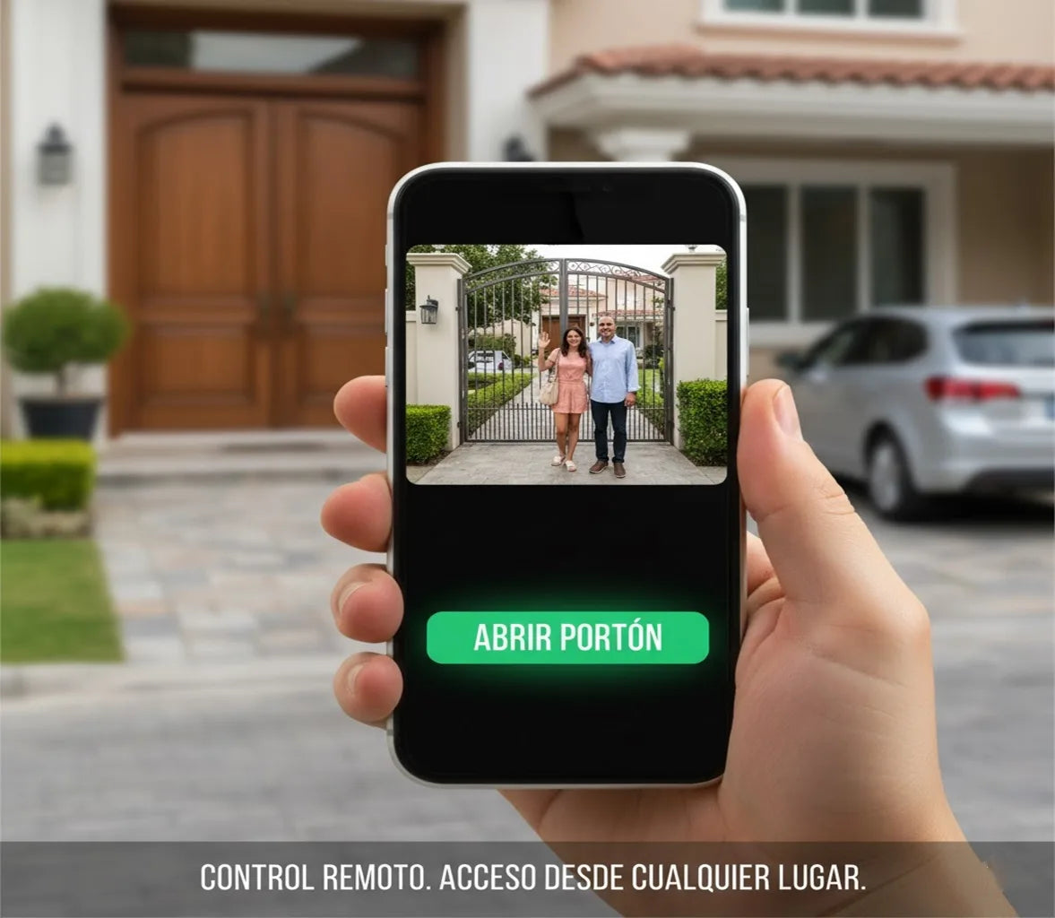Control de acceso remoto y apertura de portones desde tu móvil