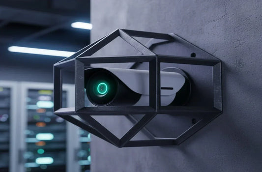 El Fuerte De La Vigilancia: Cómo una simple jaula blinda tu cámara ante cualquier ataque.