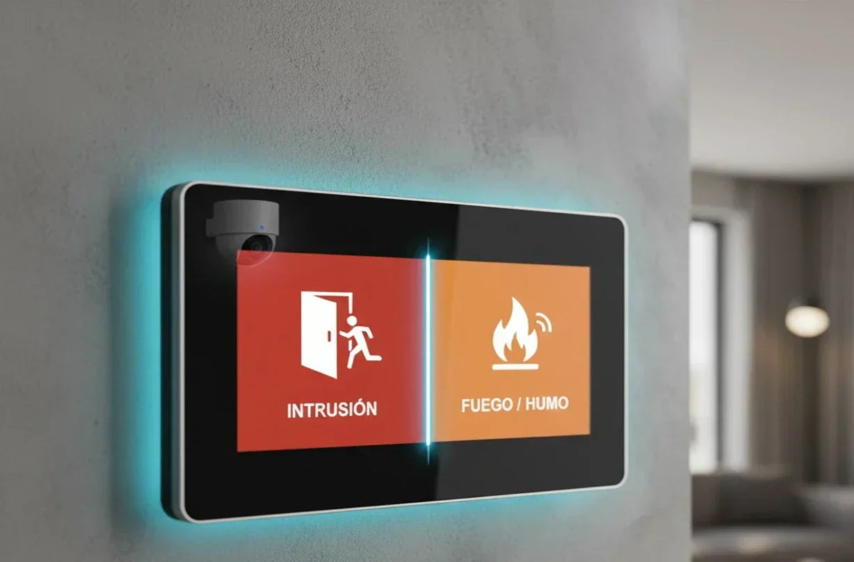 El ángel guardián: Cómo tu alarma protege a tu familia de incendios y fugas de gas