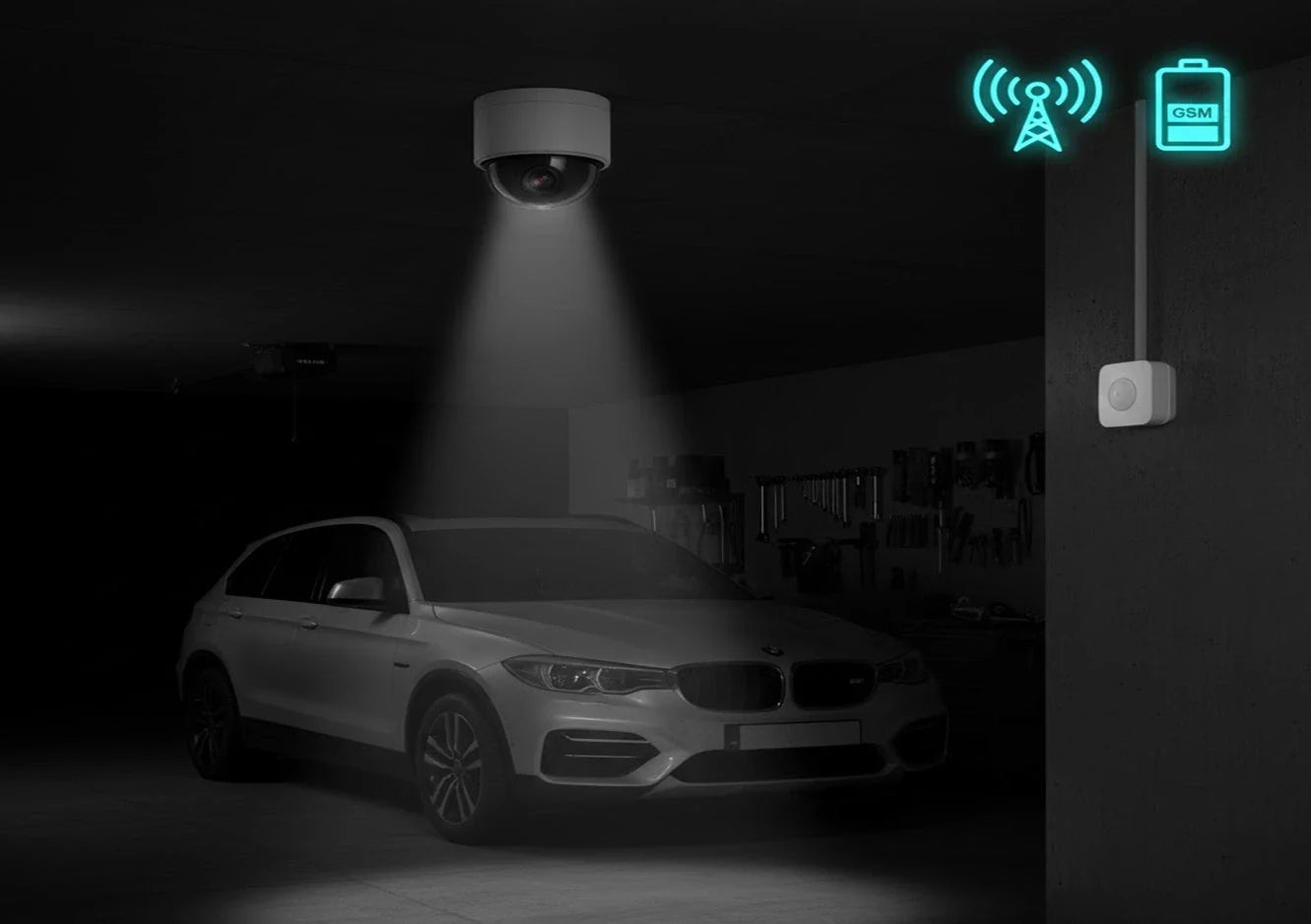 El garaje no es una bóveda: Cómo proteger tu vehículo y tus pertenencias con cámaras de seguridad y alarmas