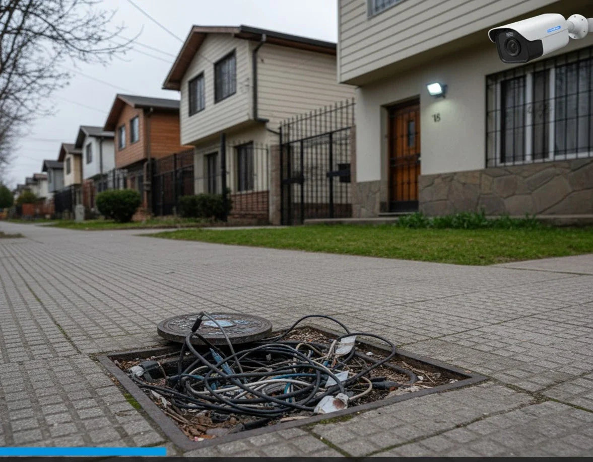 El golpe a la casa y la familia: Por qué el robo de medidores exige cámaras de seguridad y sensor de movimiento inteligente