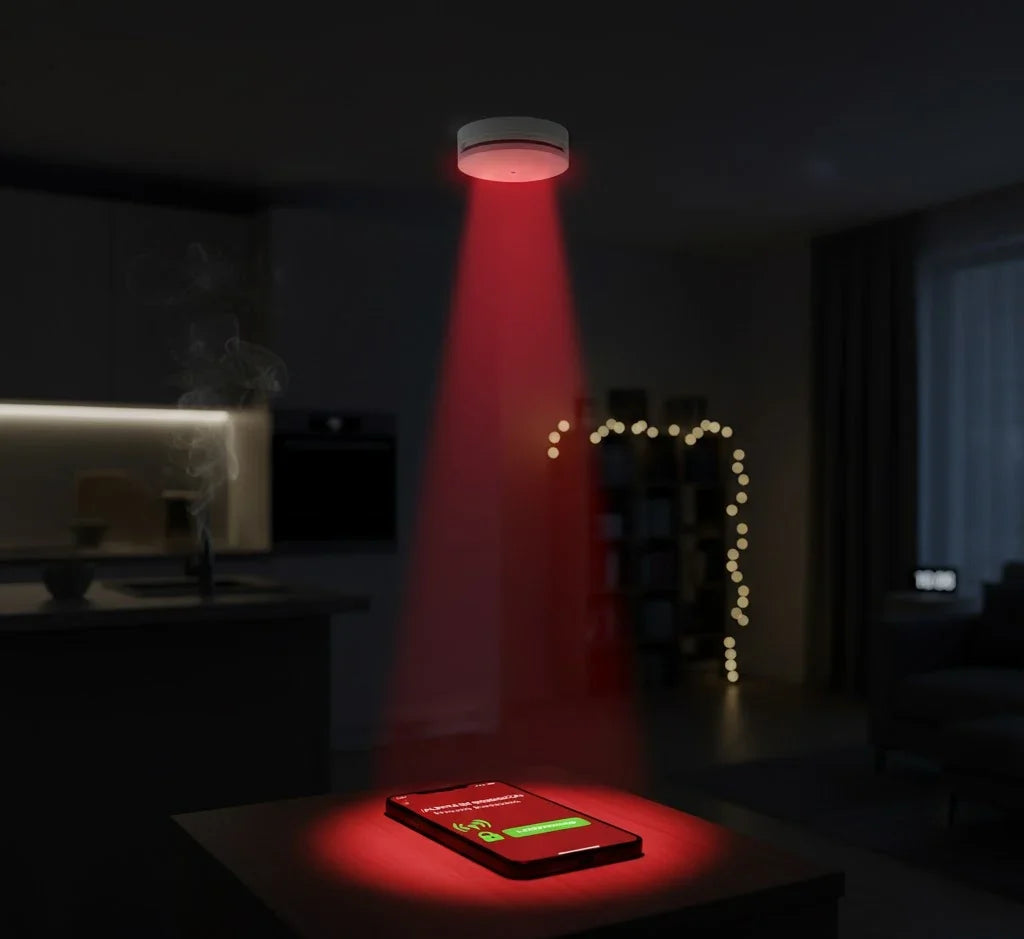 El peligro invisible: Cómo tu alarma es la primera defensa contra incendios y fugas de gas en el hogar