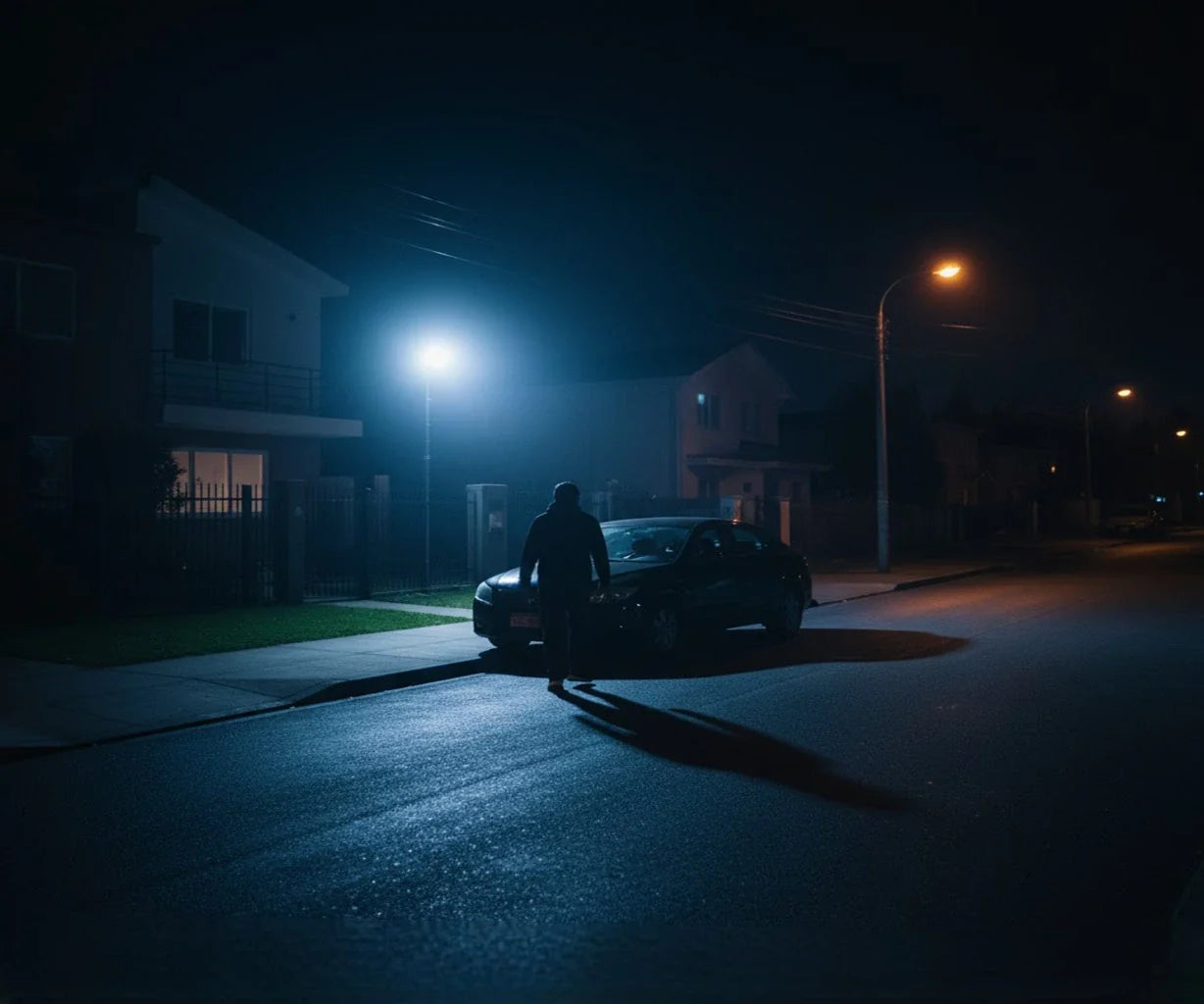 El robo de accesorios en la vía pública: Cómo el sensor se convierte en el guardián de su auto y su casa