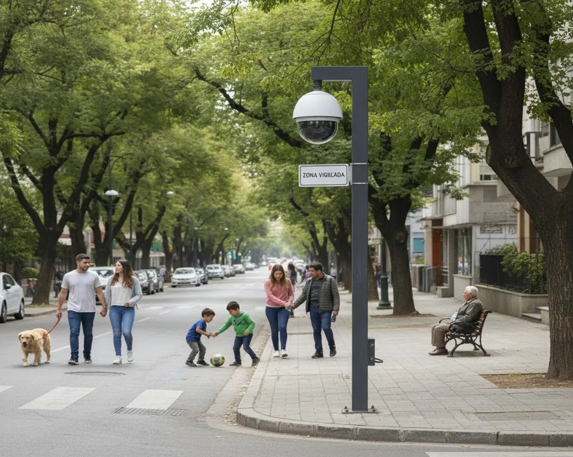 El rol de las cámaras de seguridad en barrios seguros: análisis del impacto de la vigilancia inteligente en la convivencia urbana