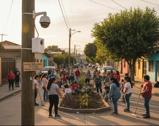 El tráfico en barrios urbanos y la respuesta comunitaria ayudan a recuperar el espacio público