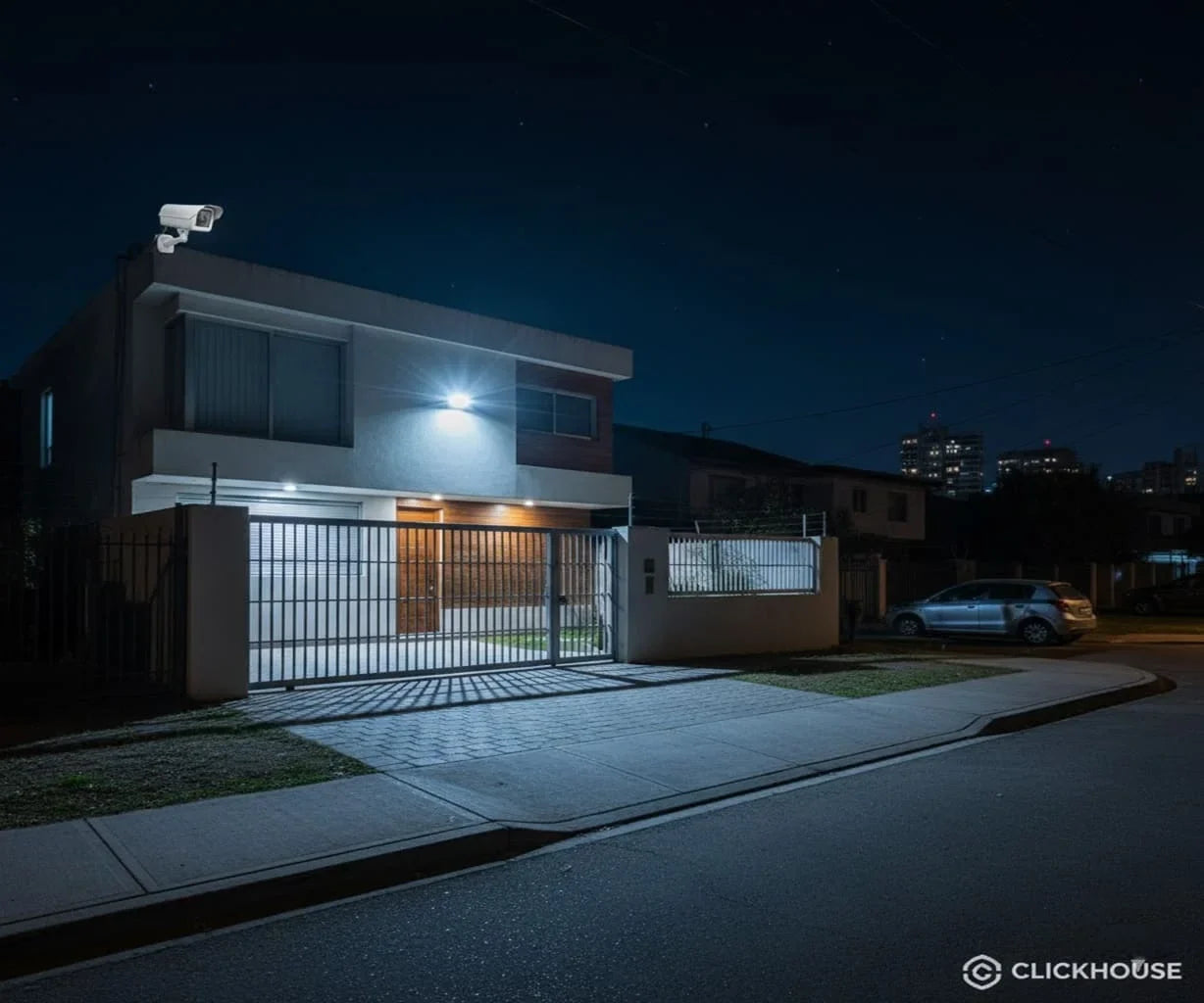 Iluminación perimetral y seguridad: Cómo convertir la luz en tu primera barrera de defensa
