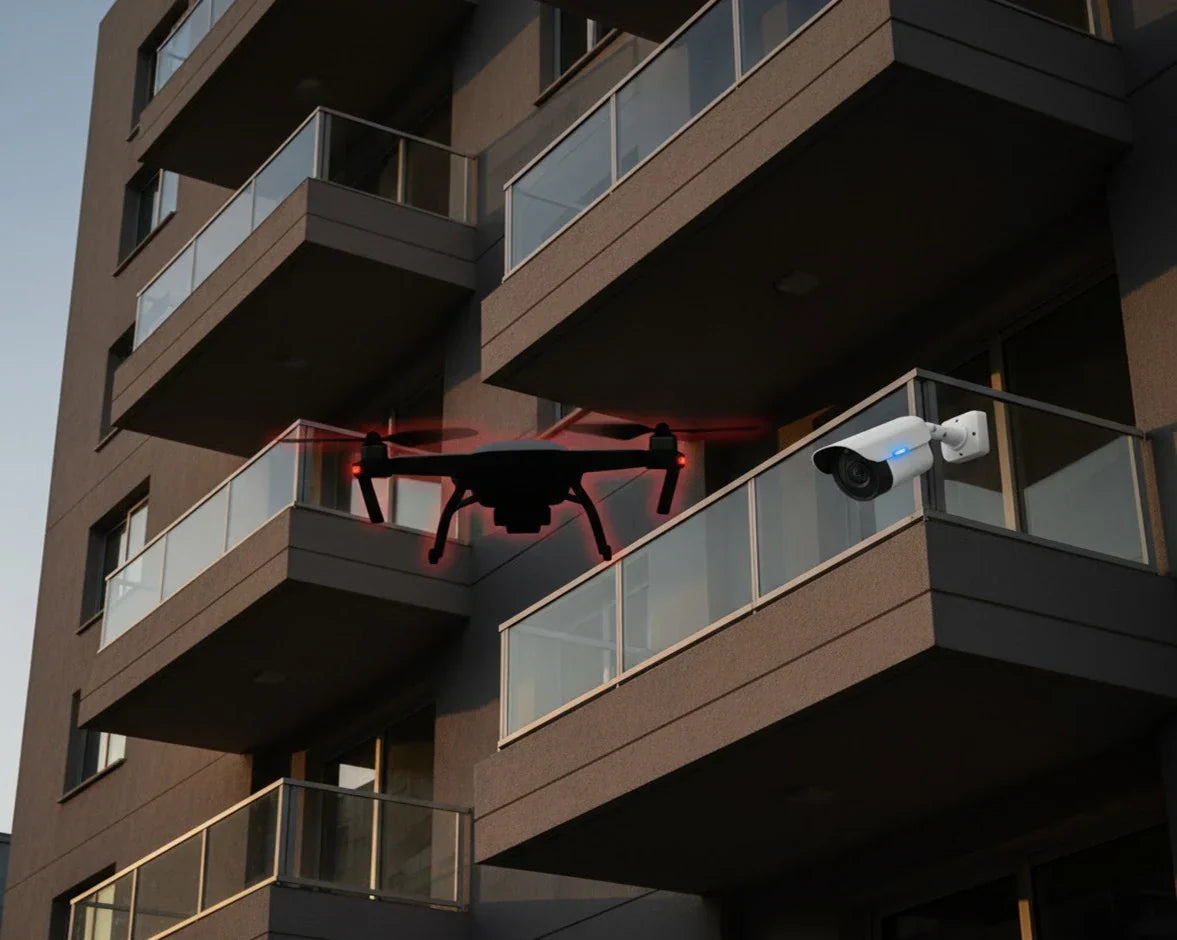 La Nueva Vulnerabilidad: Robos en Edificios y Condominios con Inhibidores y Drones de Vigilancia
