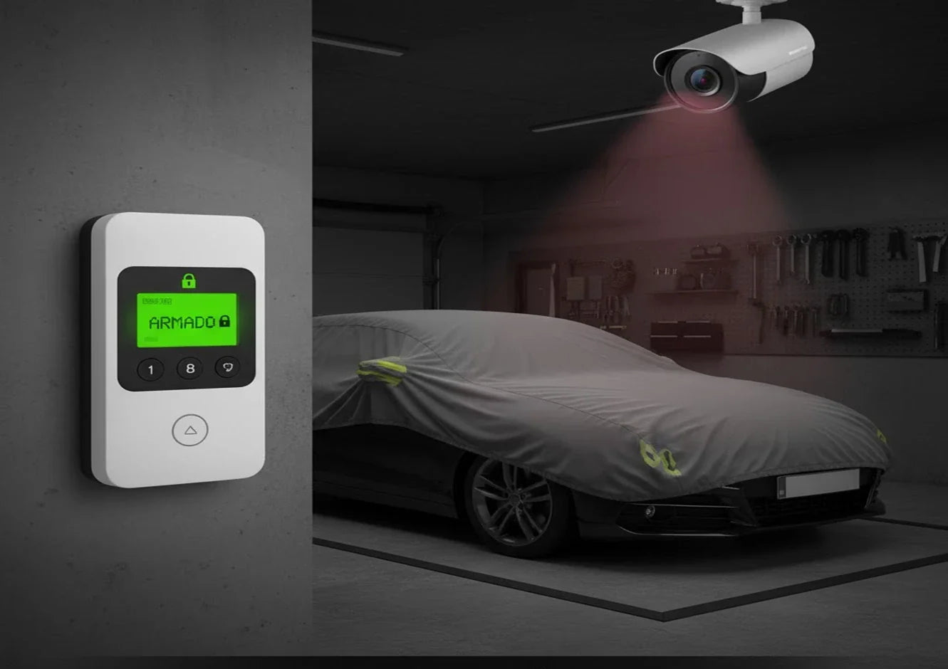 La extensión del hogar: Cómo blindar tu garaje y proteger tu vehículo con alarmas integradas
