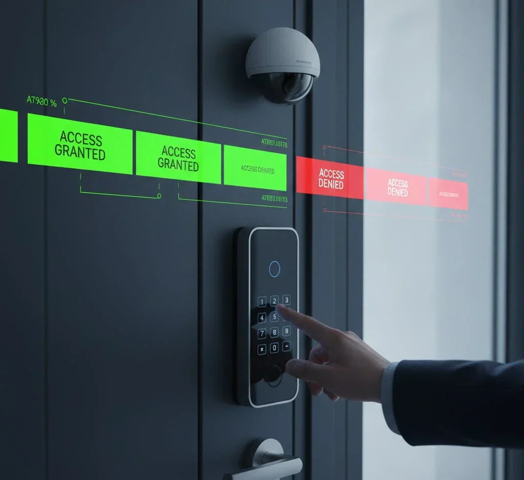 La llave digital: Control total de accesos con códigos, llaveros y usuarios temporales