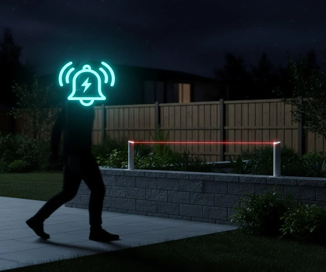 La muralla invisible: Cómo las barreras infrarrojas blindan el perímetro de tu hogar