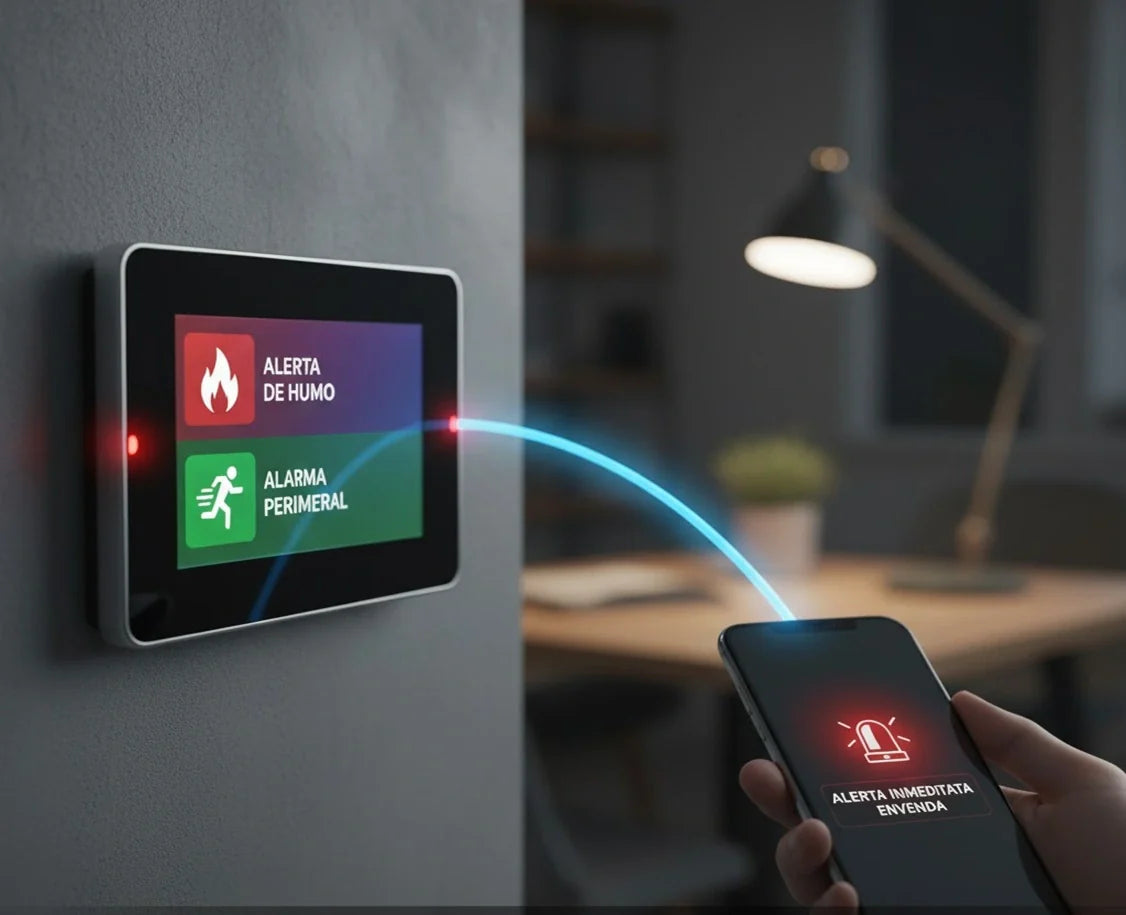 Más allá del robo: Cómo tu sistema de alarma protege tu hogar de incendios y fugas de gas