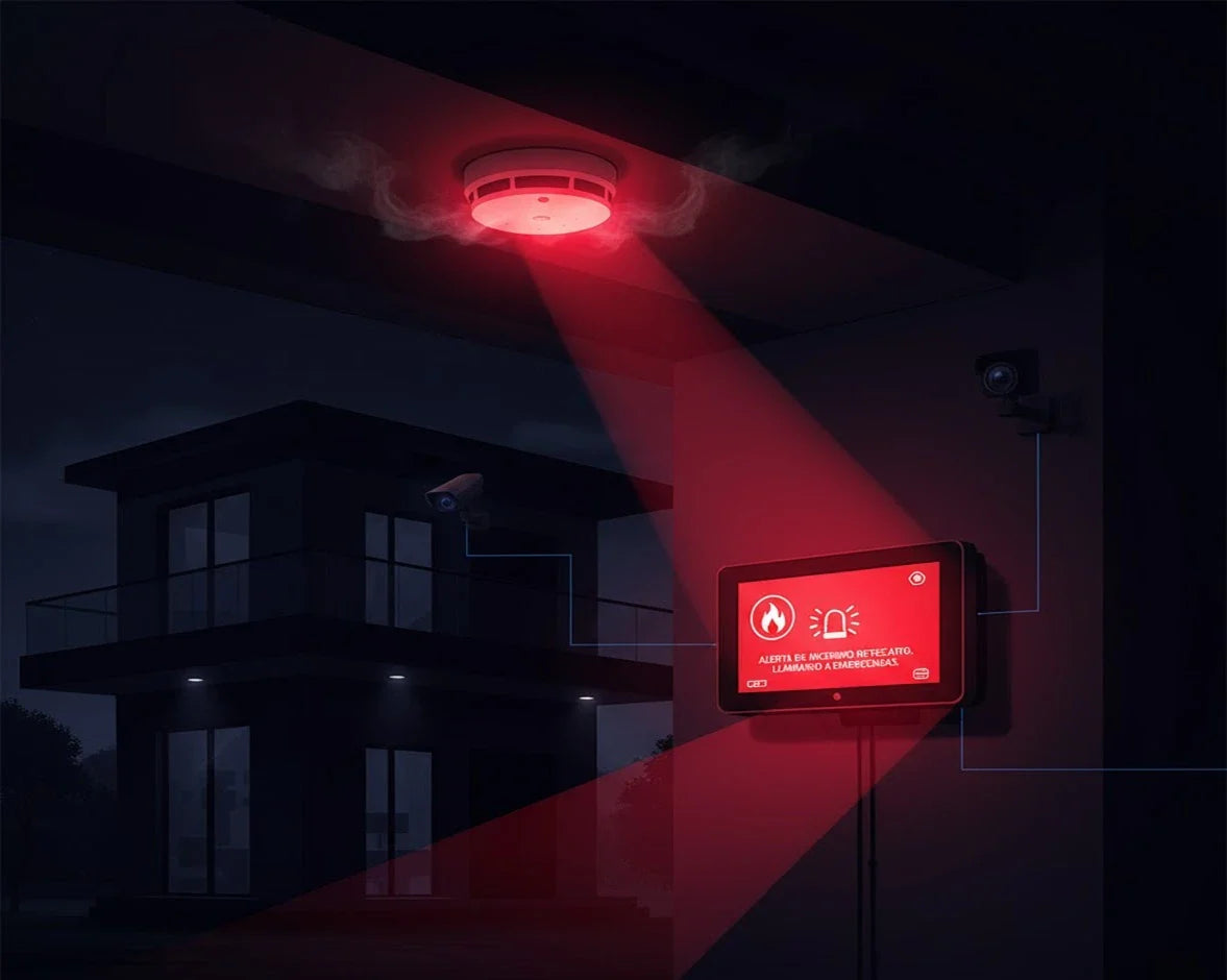 Más allá del robo: cómo la alarma para casa se convierte en el guardián de la familia contra incendios y fugas