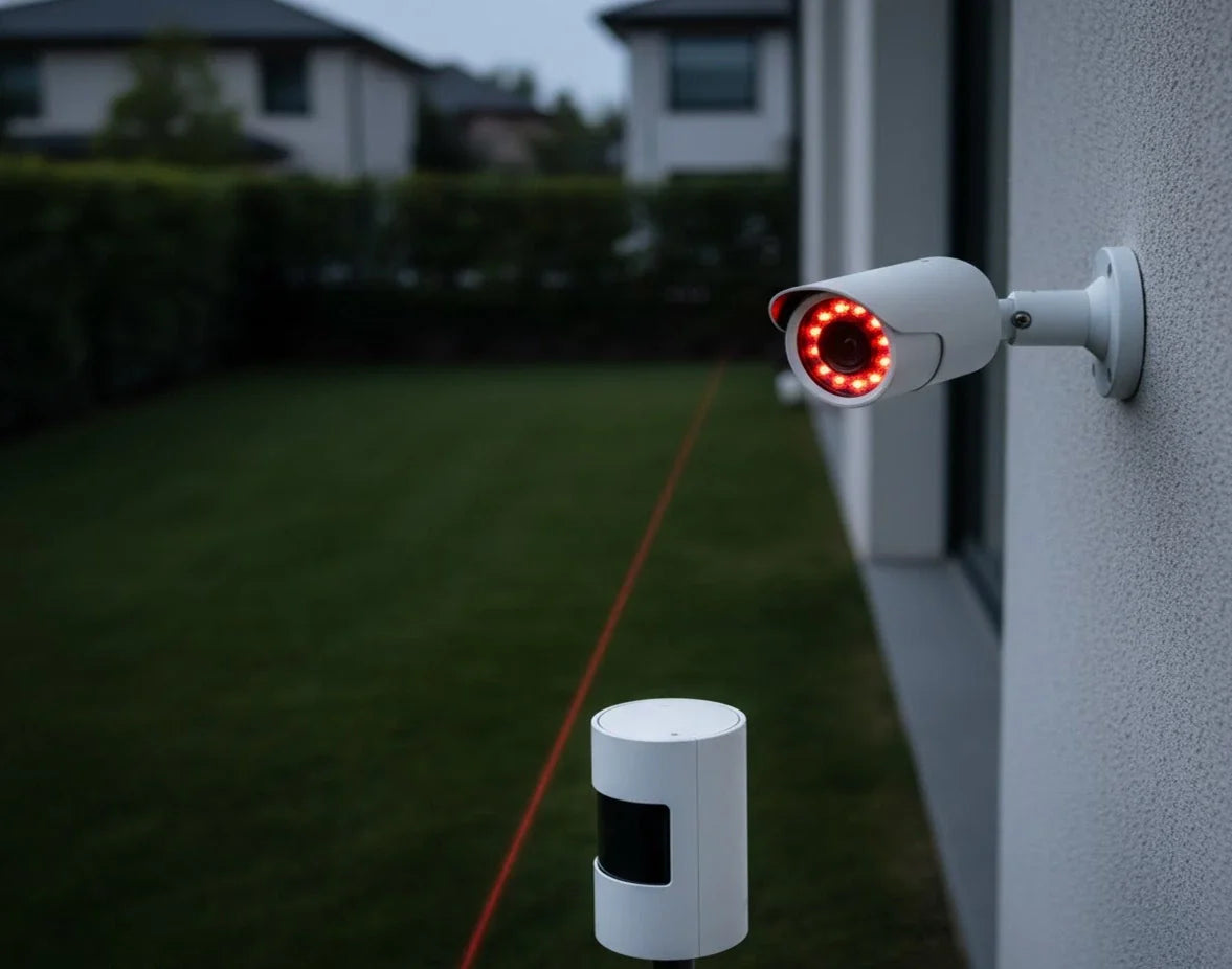 Robo en lugar habitado: Análisis del modus operandi y la protección perimetral con sensor de movimiento y cámaras de seguridad