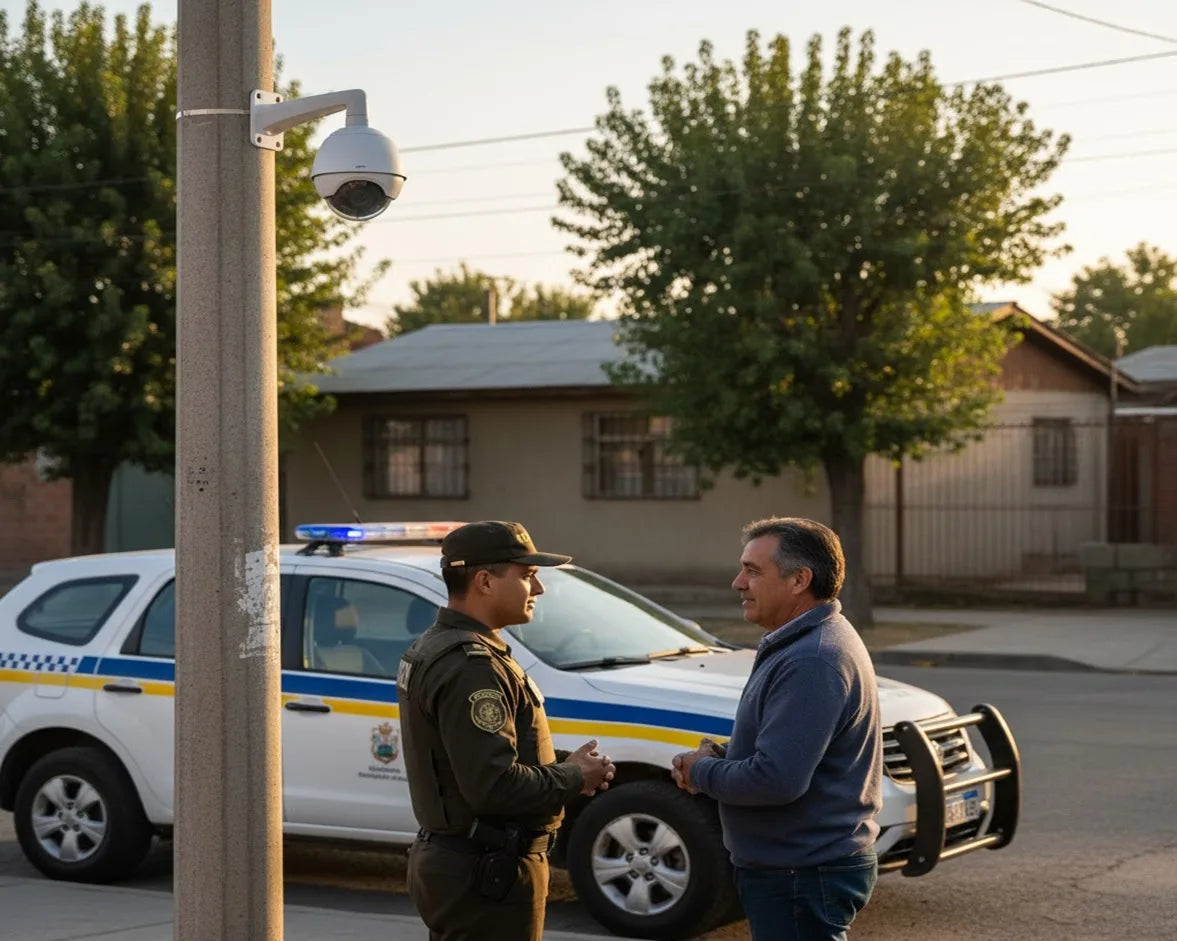 Tecnología y Coordinación para Bajar la Inseguridad Percibida en los Barrios Chilenos