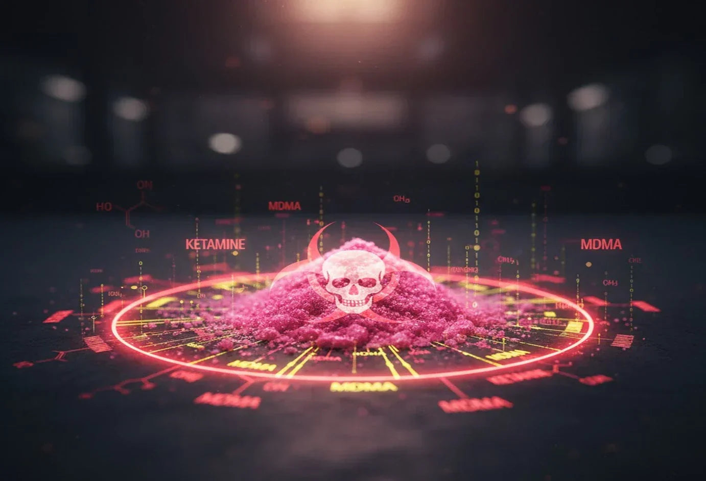 Tusi: la peligrosa “cocaína rosa” que preocupa en Chile