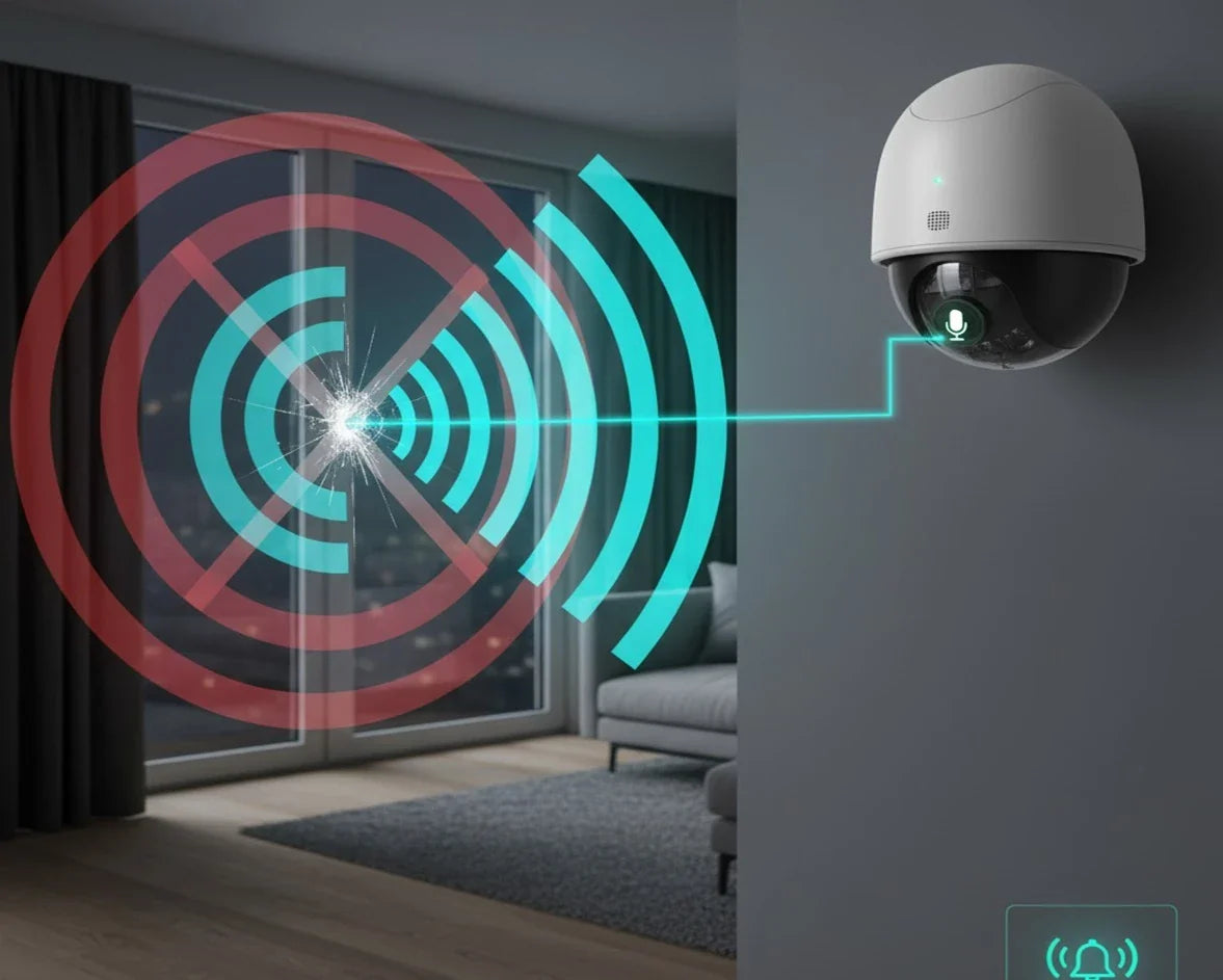 Verificación de audio y sonido de alarma para confirmar una intrusión