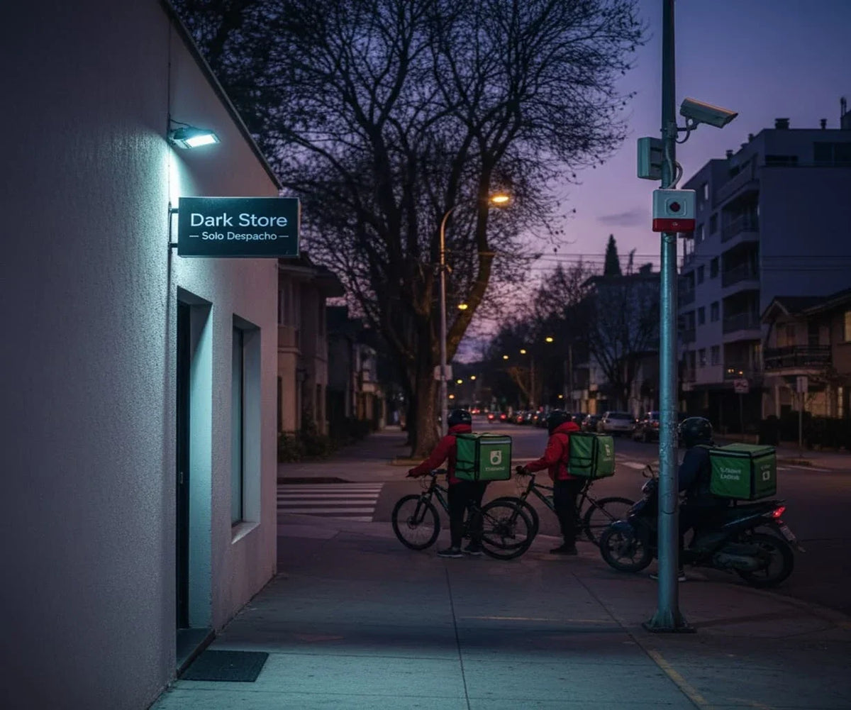 ¿El delivery cambió nuestro barrio? E-commerce y la explosión de las 'dark stores' en chile.