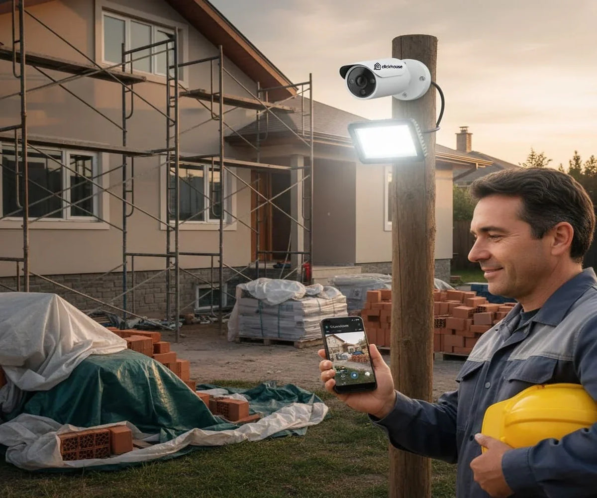¿Remodelando tu casa? Por qué tu obra es un imán para ladrones y cómo proteger los materiales sin cables