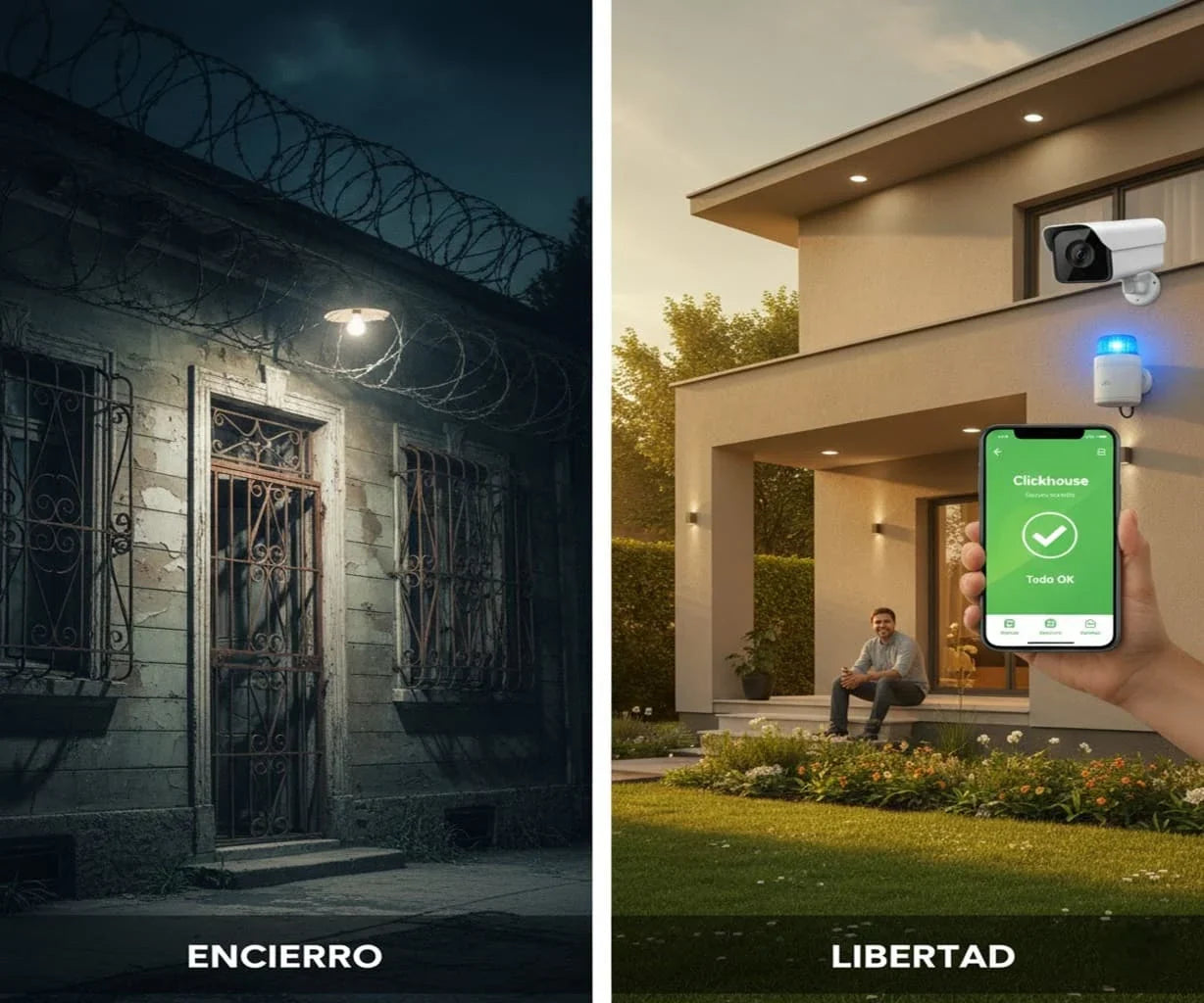 ¿Tu casa parece una cárcel pero sigue insegura? El fin de las rejas ciegas y el auge de la vigilancia perimetral activa