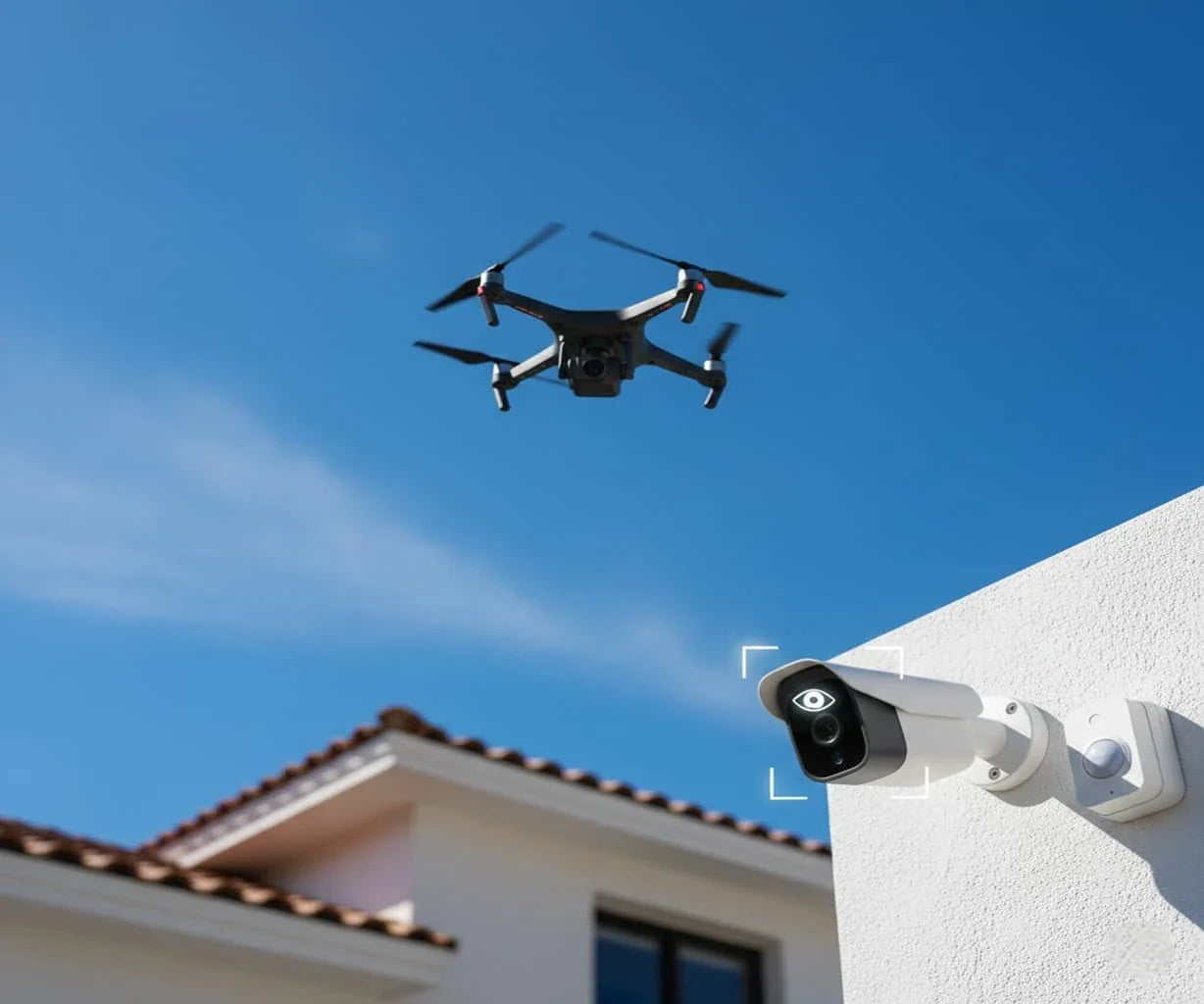 ¿Viste un drone sobre tu techo? La nueva técnica de vigilancia aérea que antecede al robo