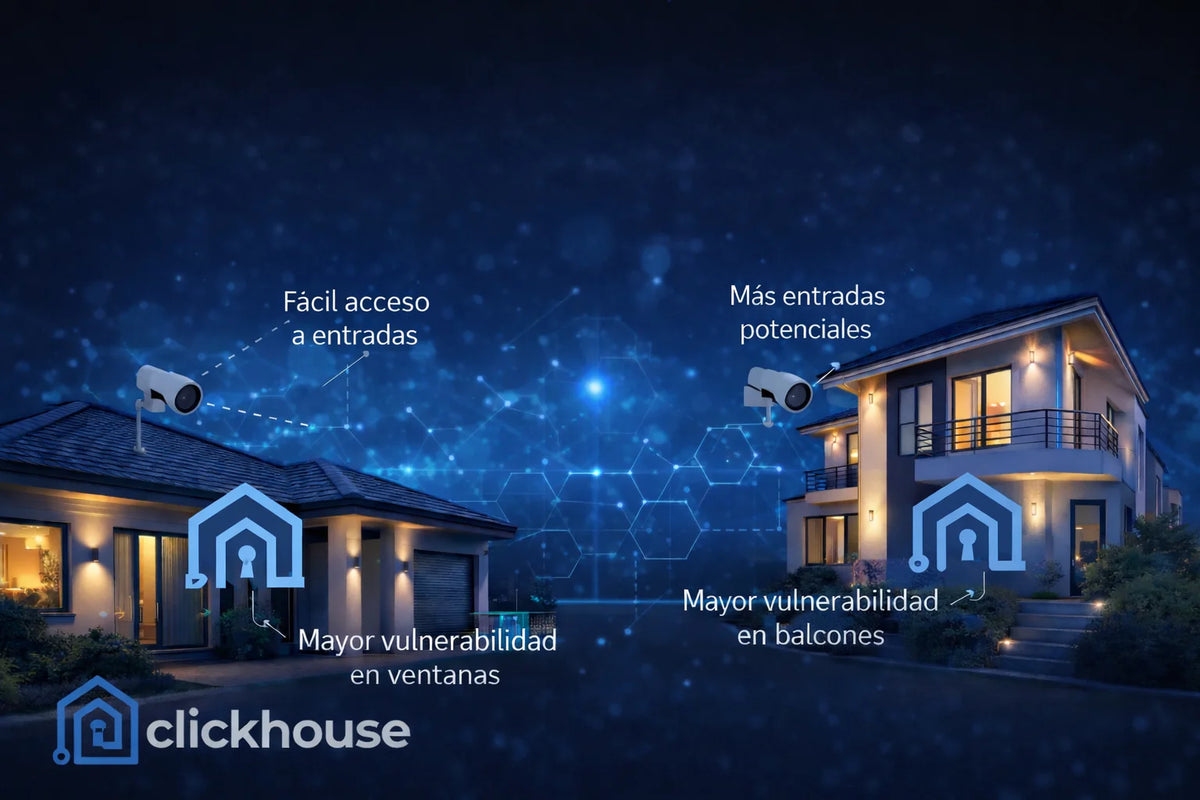 Casas de un piso vs. dos pisos: diferencias en seguridad y accesos