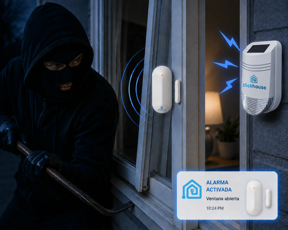 Alarmas para puertas y ventanas: la primera barrera de seguridad contra robos