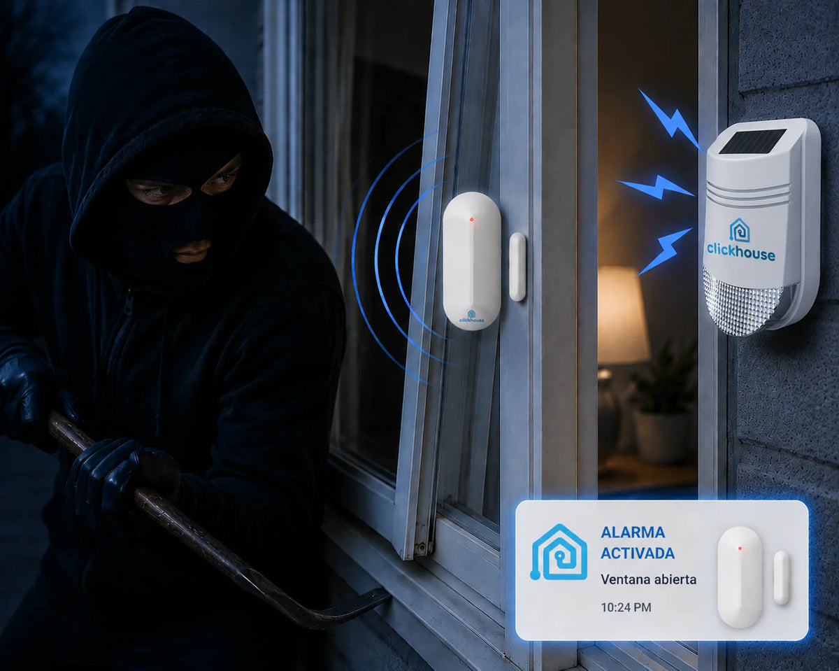 Alarmas para puertas y ventanas: la primera barrera de seguridad contra robos