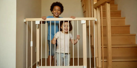 Como instalar rejas de seguridad para bebés en el hogar.