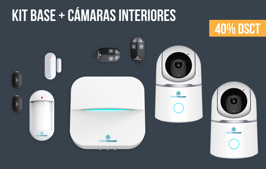 Kit Base + 2 Cámaras interior